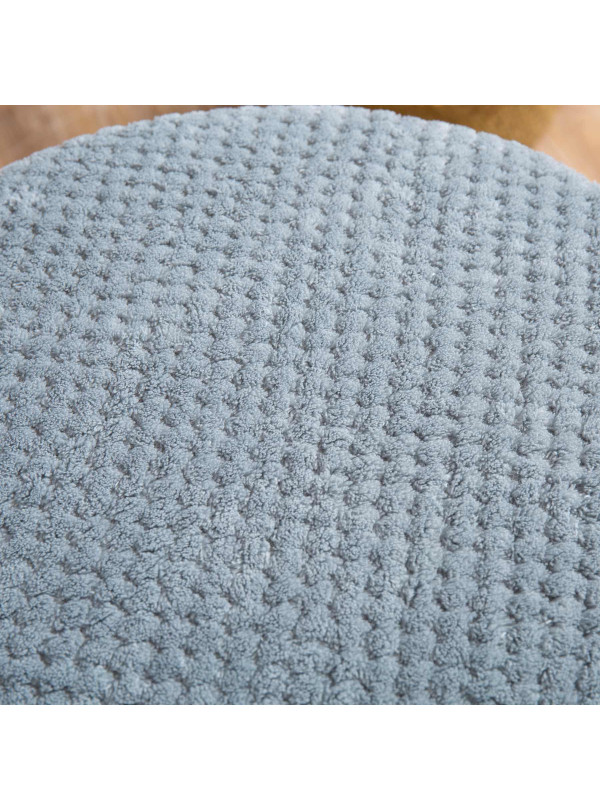 KOC 150x200 BARANEK SHERPA DWUSTRONNY SZARY + BIAŁY