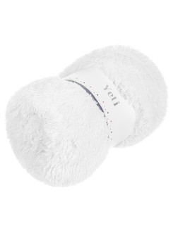 KOC 150x200 WŁOCHACZ DŁUGIE WŁOSIE YETI BIAŁY