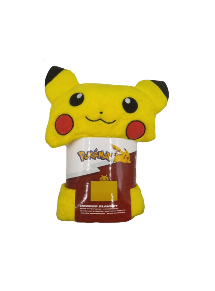 KOC KOCYK Z KAPTUREM 120x150 POKEMON PIKACHU