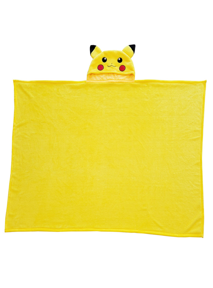 KOC KOCYK Z KAPTUREM 120x150 POKEMON PIKACHU