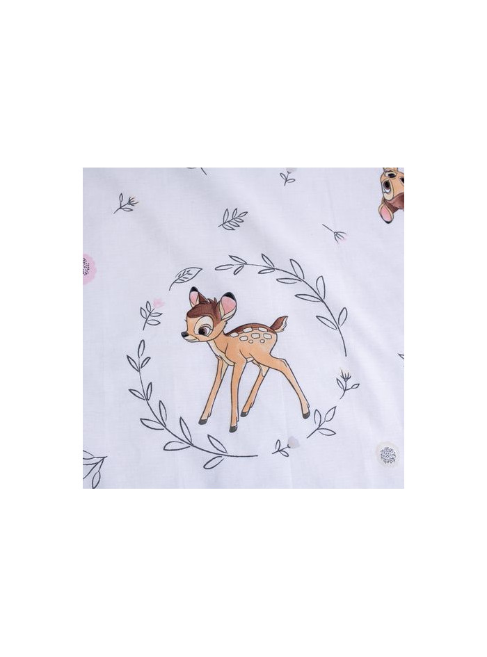 POŚCIEL DO ŁÓŻECZKA 100x135 JELONEK BAMBI BEŻOWA