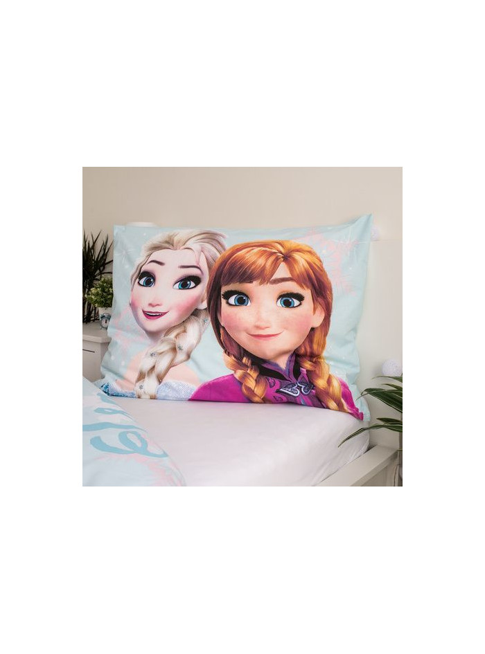 POŚCIEL BAWEŁNIANA 140x200 FROZEN KRAINA LODU ELSA ANNA