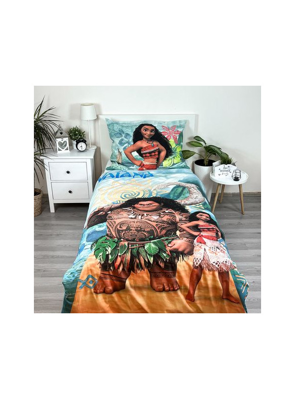 POŚCIEL BAWEŁNIANA 140x200 VAIANA MOANA MAUI