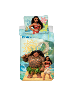 POŚCIEL BAWEŁNIANA 140x200 VAIANA MOANA MAUI