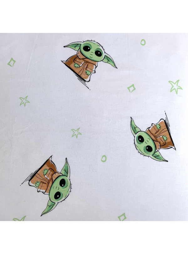 POŚCIEL 140x200 STAR WARS GWIEZDNE WOJNY BABY YODA GROGU