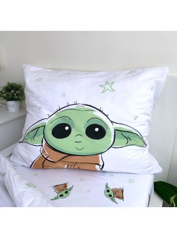 POŚCIEL 140x200 STAR WARS GWIEZDNE WOJNY BABY YODA GROGU