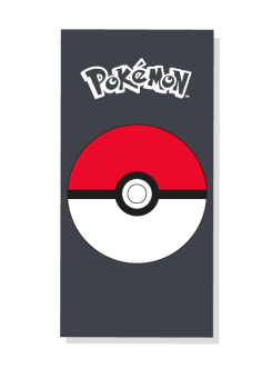 RĘCZNIK PLAŻOWY 70x140 POKEMON POKEBALL