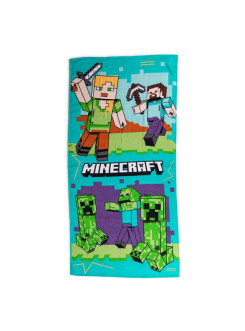RĘCZNIK KĄPIELOWY PLAŻOWY 70x140 MINECRAFT ALEX STEVE