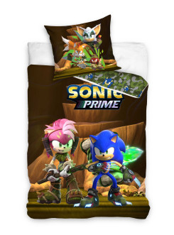POŚCIEL 160x200 SUPER SONIC PRIME THE HEDGEHOG