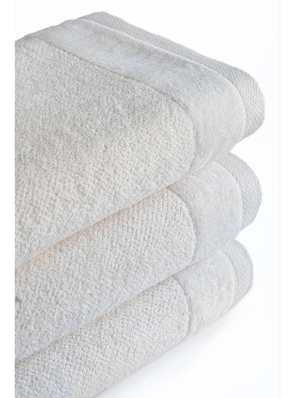 RĘCZNIK KĄPIELOWY DUŻY 100x150 MARIO KREMOWY