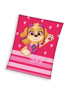 KOC KOCYK KORALOWY 110x140 PLED PSI PATROL SKYE