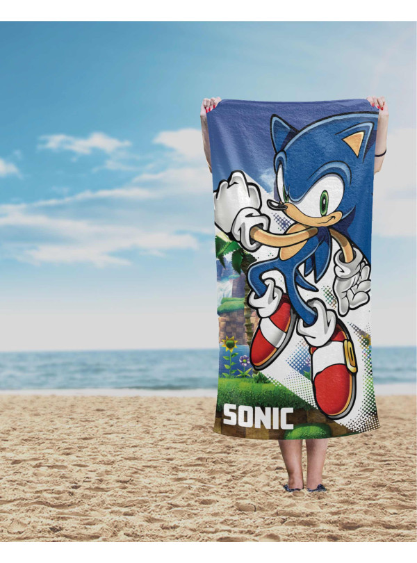 RĘCZNIK 70x140 KĄPIELOWY PLAŻOWY BAWEŁNIANY SUPER SONIC S-01