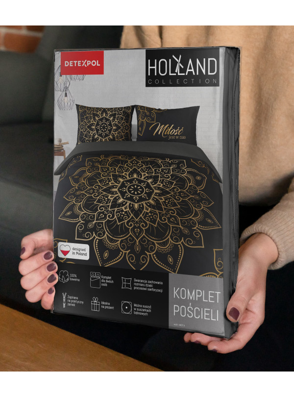 POŚCIEL BAWEŁNIANA 160x200 MIŁOŚĆ JEST W NAS