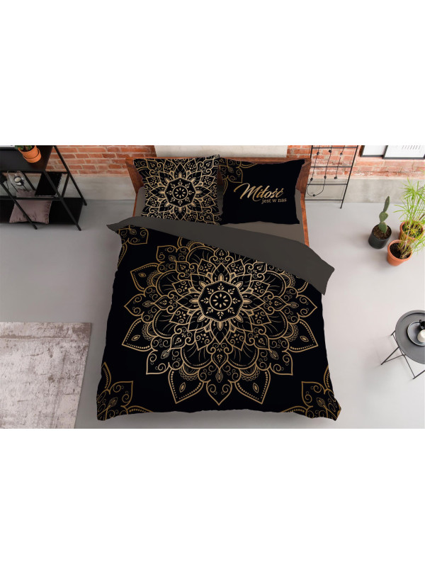 POŚCIEL BAWEŁNIANA 160x200 MIŁOŚĆ JEST W NAS