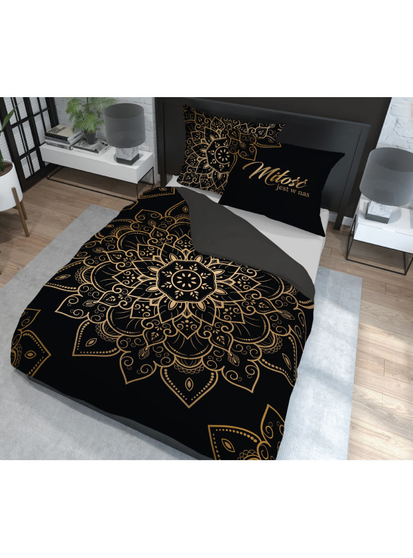 POŚCIEL BAWEŁNIANA 160x200 MIŁOŚĆ JEST W NAS