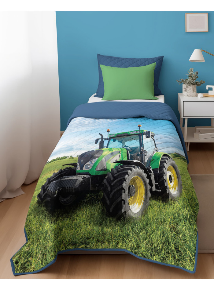 NARZUTA NA ŁÓZKO 170x210 PIKOWANA TRAKTOR K_93