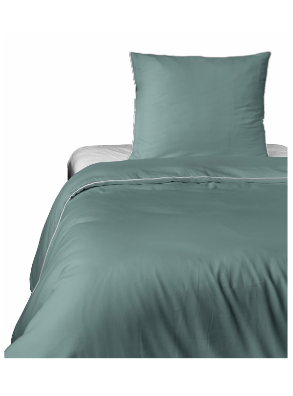 KOMPLET POŚCIELI PURE 140x200 MAKOSATYNA MIĘTOWA