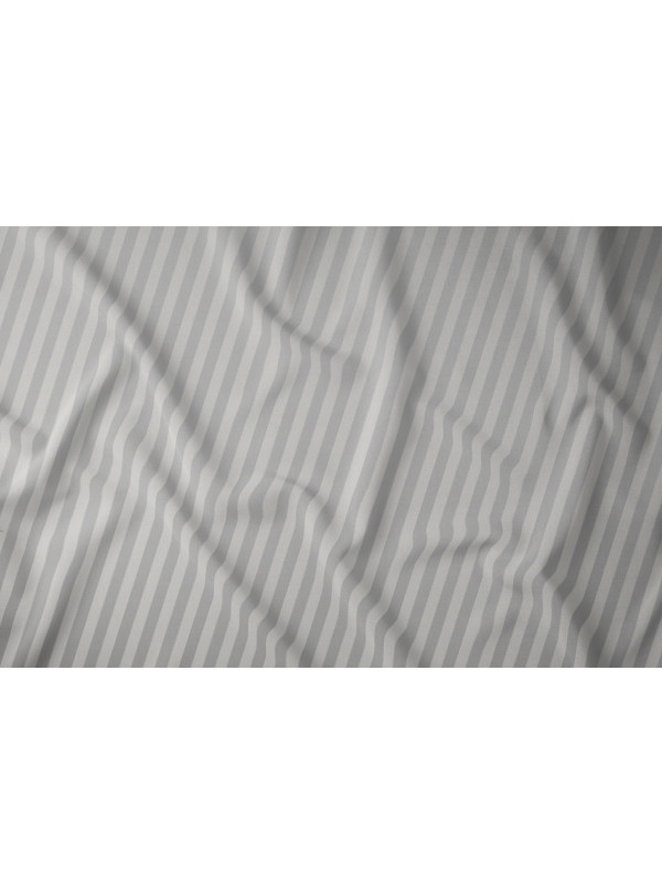 KOMPLET POŚCIELI 160x200 ADAMASZEK JASNOSZARA HOTELOWA PREMIUM