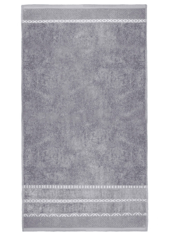 RĘCZNIK KĄPIELOWY 50x90 GINO SZARY