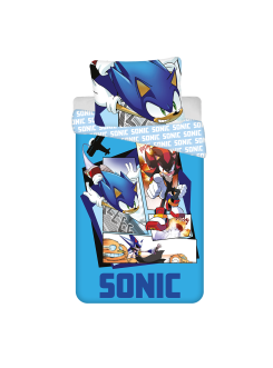 POŚCIEL 140x200 SUPER SONIC THE HEDGEHOG SHADOW