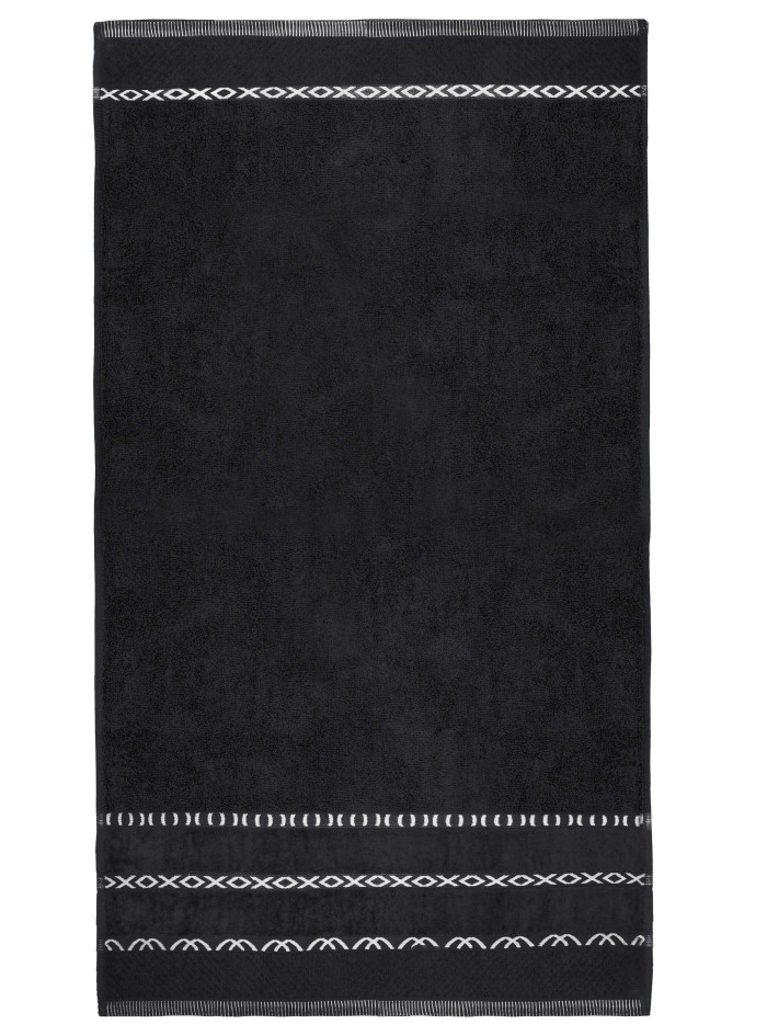 RĘCZNIK KĄPIELOWY 50x90 GINO CZARNY